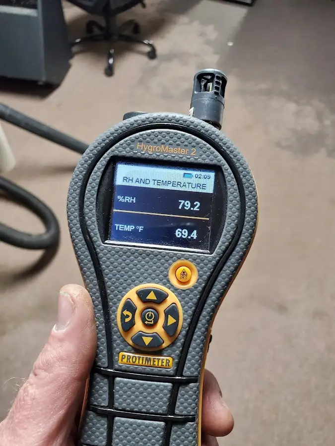 Moisture meter humidity assessment for Fire & Smoke Damage Restoration in West Park